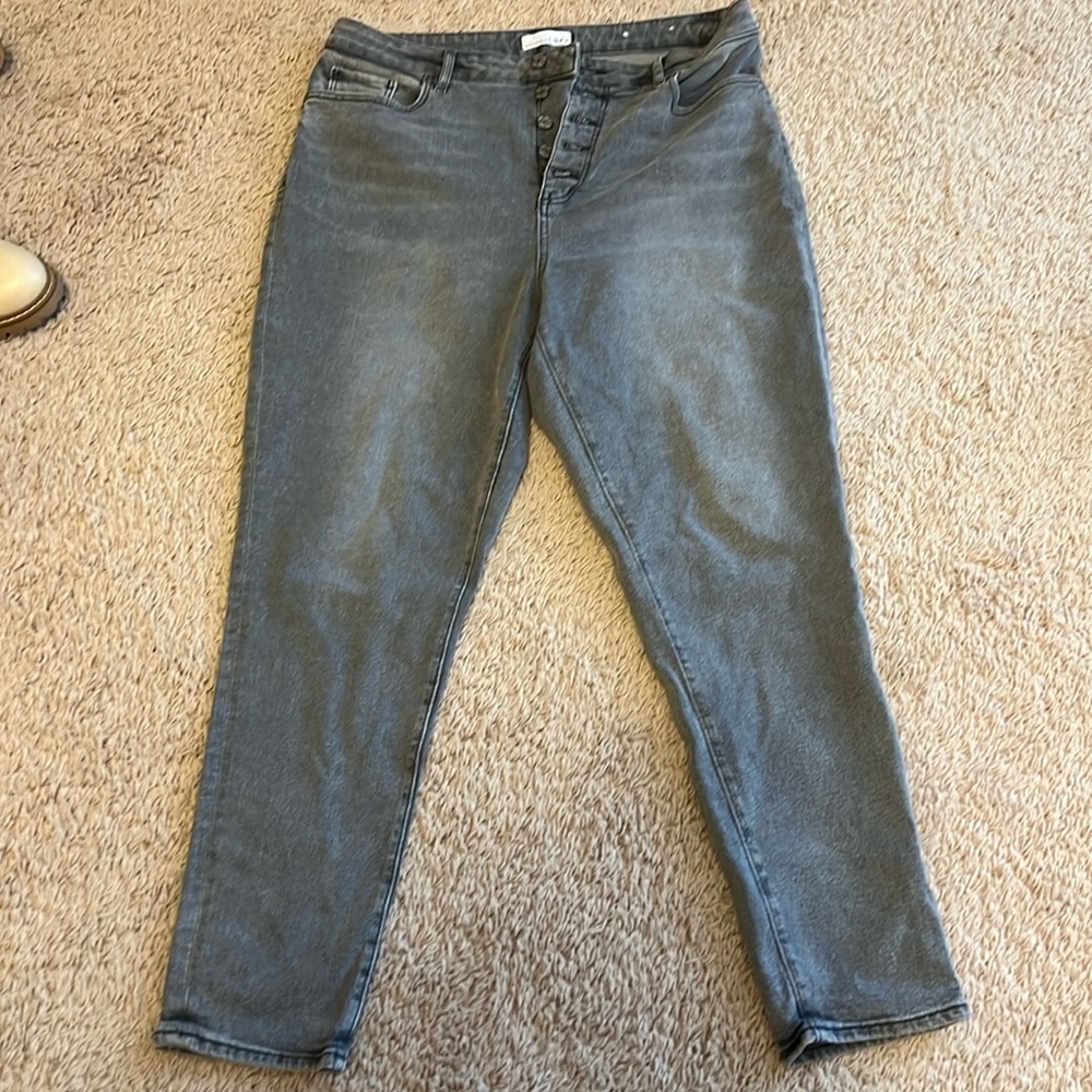 Loft curvy skinny jeans
